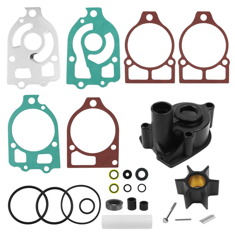 Full Power Plus 96148Q8 Water Pump Impeller Repair Kit for Mercury Mariner Alpha One Replacement 96148A8 46-96148A8 46-96148Q8 46-96148T8, 18-3217 - Image 1